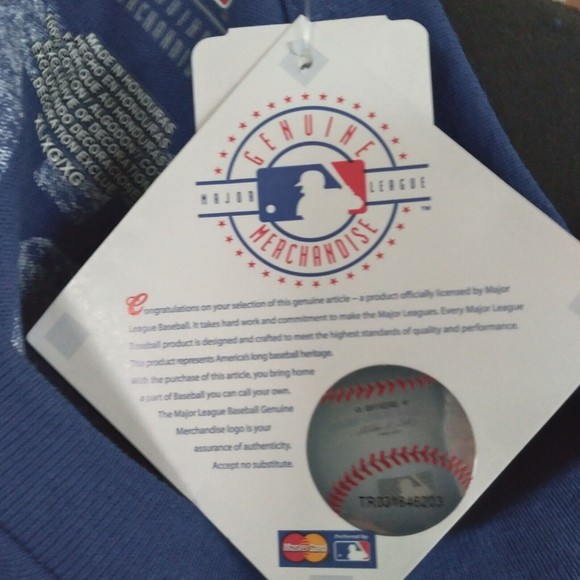 New XL Chicago Cubs Baseball  Castro #13 Shirt Genuine MLB  LIC#  Merch.  Cotton - Picture 12 of 14